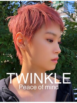 トゥインクル(Twinkle) セシルカット"ピンクオレンジ"