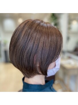 プラウドヘアー(Proud hair) 大人なひし形ショートボブStyleー★