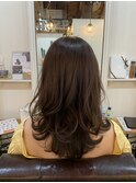 ロング×レイヤー×生はちみつヘッドスパ