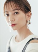 フレンチショートで色っぽく　大人かわいいヘア　シースルー