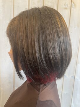 チェルモ 町田(CHELUMO) インナーカラーブリーチ縮毛矯正