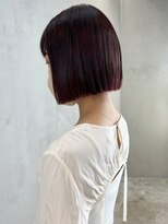 アイティーバイアルバム 北千住店(IT by ALBUM)&nbsp;ブラウンボブ_ショコラアッシュヘルシースタイル_ba414581