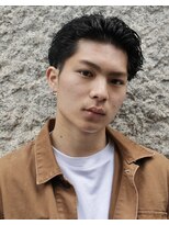 フランクスバーバー アンド ビアークラブ(FRANK'S BARBER and BEER CLUB) ワイルドアップバング刈り上げツーブロックオールバック