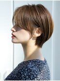 前髪なし大人ショート20代30代40代【AIN.表参道】川原大地