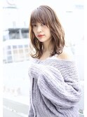 【SeeK NEXT島貫】ルーズカール×鎖骨ミディ