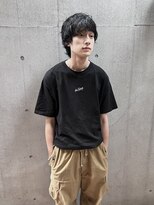 ジェノ(JENO by apish)&nbsp;メンズパーマ/波巻き/ハイライト/マッシュパーマ/ウルフ