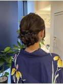 浴衣ヘアアレンジ