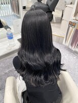 ココ エクステンション(coco extension)&nbsp;セミロング→黒髪ロング