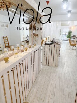 ビオラ(Viola)の写真/デザインカラーとカットに絶対的な自信あり★大型サロンが苦手な方にこそ通っていただきたい♪