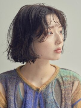 サラ ビューティー サイト 古賀店(SARA Beauty Sight) くすみベージュ/暖色/小顔カット/レイヤーボブ/10代20代30代