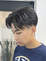 ベル 桑名(BHEL)&nbsp;三重桑名ニュアンスパーマフェザーパーマ緩めセンターパートヘア