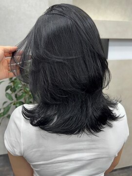 ドロシー 郡山桑野店(Dorothy) 黒髪ボブルフネビージュ小顔ワンレン