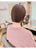 ネオリーブ クーロ(Neolive curro)&nbsp;小顔タッセルボブ×似合わせカット[ボブ/縮毛矯正/横浜韓国]