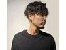 【メンズに大人気！】メンズパーマ＋カット＋頭浸浴10,780-