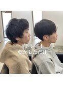 ストレート/縮毛矯正/癖毛/前髪ストレート/メンズストレート