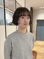 ルアウハク 梅田(LUAU Haku)&nbsp;・ウェーブニュアンスボブパーマ・【担当 タクノ】