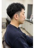 大人のツイスパx清潔感ショート