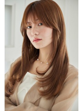 ヘアデザイン プティパ(Hair Design petit-pas) ベージュブラウン×レイヤーカット♪