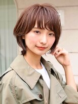 イメチェン/ホワイトブロンド/外ハネボブ/美髪/表参道/髪質改善