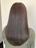 電子トリートメント＋カット　ヘアケア商品プレゼント