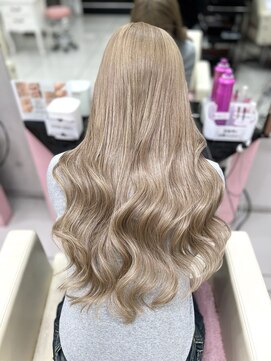 シーズン 大阪(SEASON) 【エクステ】透明感ミルクティーカラー/エクステ大阪梅田駅