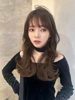 ロンド ルージュ 銀座店(Lond rouge)&nbsp;暗めカラー/レイヤーカット/マロンベージュ/くすみベージュ/銀座