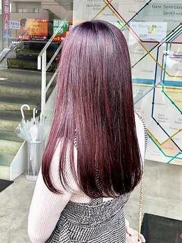 アトリエワイズ(atelier wise)の写真/【イルミナ取扱店/追加料金なし】ハイトーンでは叶わない《透明感×ダメージレス》