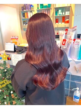 ナンバー エアロ 横浜(N° +aero) 髪質改善トリートメント/韓国レイヤー/ハイトーンカラー