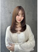 ♪ 大人ガーリー/似合わせカット/ミディアムレイヤー/銀座58