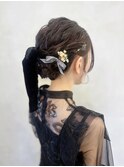 【shima】ヘアアレンジ/結婚式/袴ヘア/卒業式ヘア