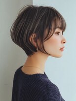 ロディーナコク 大口 新子安(rodina.coc) 着物ヘア/大人ガーリー/ダークアッシュ/似合わせカット/大口子安