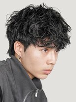 レタッチバイフィフス 大阪梅田(RETOUCH by fifth)&nbsp;大阪ニュアンスパーマツイストスパイラルパーマセンターパート