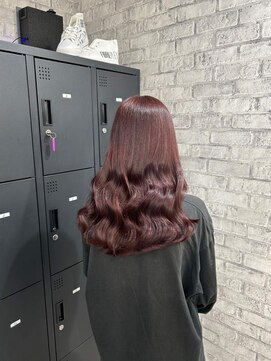 サロンジオ 本厚木(salon the O's) 大人ガーリー/ダークアッシュ/似合わせカット