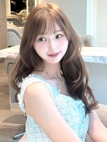 マインバイアフロートギンザ(MYNE by AFLOAT GINZA)&nbsp;レイヤーミディアム_大人ガーリーチョコレートグレージュ