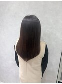 着物ヘア/大人ガーリー/ダークアッシュ/似合わせカット/人形町