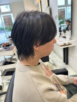 タヤ 尼崎店(TAYA) 毛流れセンターパート×ウルフ