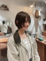 ウツギ(UTSUGI) ミニボブ×フェイスレイヤー