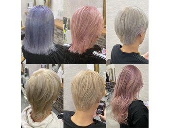 クラビス プラチノ(CLAVIS PRATINO)の写真/【年中無休☆久屋４番出口徒歩2分】ハイトーン・ブリーチならお任せ☆ブリ＋カラー￥12000で透明感カラー♪