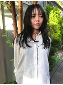 レイヤーカット/地毛風カラー