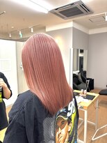 ヘアーラニッシュ 三郷中央店(hair Lanish)&nbsp;ピンクベージュカラー