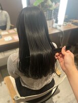 モノリス 武蔵小杉(MONOLITH.)&nbsp;透明感ブラック/髪質改善/酸熱トリートメント/髪質改善カラー