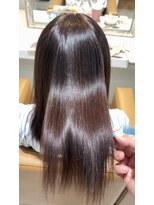 ヘアーアンドケア アミティエ(HAIR&CARE amitie)&nbsp;うねり解消♪扱いやすい艶ロング縮毛矯正