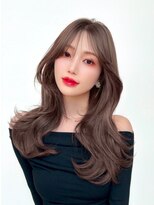 アマトウキョウ アユンチェ(AMA TOKYO×AYUNCHE)&nbsp;韓国ヘア　2wayバング  レイヤーカット くびれヘア  顔周り/
