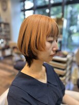 オリーブ 南森町店(Olive) 【畑中】マッシュウルフ×オレンジカラー