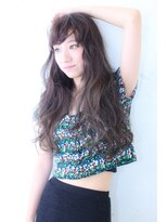 ブルーフェーセス 表参道(blue faces) 『bluefcaes』外国人風ゆるふわウエーブ アッシュブラウン