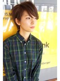 耳かけクールショート　【表参道　美容院　女性スタイリスト】