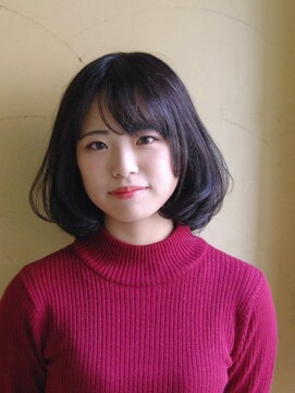 バグ 恵比寿(Bug) 暗髪な内巻きワンカール