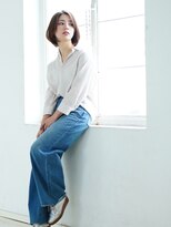 ジジ(GIGI)&nbsp;前髪なしの“ひし形ショートボブ”vol.2