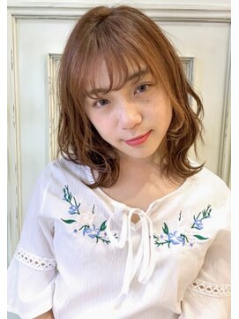 ヘアーアンドメイク シークタチカワ 立川店(Hair&Make Seek) 【seek 立川】ボブレイヤー　ラベンダーカラー