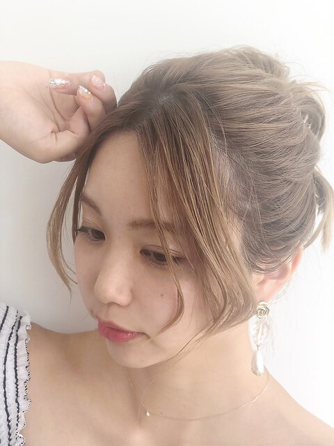 たまねぎアレンジ＊イルミナカラー＊ヘアアレンジ＊甲斐ジュンヤ